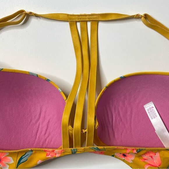 PINK Victoria’s Secret Wear Everywhere Strappy T-Back Bra - 32C - Picture 5 of 14